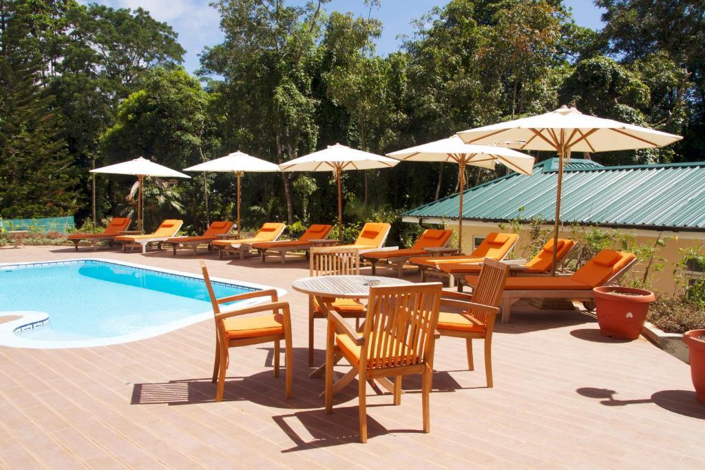The Palm Seychelles Apartment Bel Ombre Стая снимка